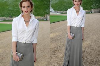 V jesen v maksi krilu kot Emma Watson