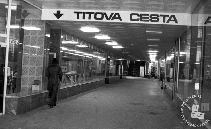 Linhartov podhod Linhartov podhod iz leta 1979 | Foto: Svetozar Guček, hrani: MNZS