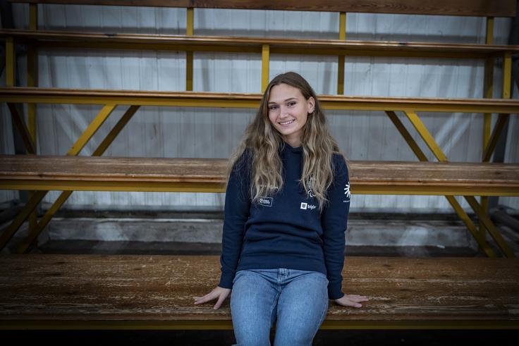 "To, da sva oče in hčerka je zagotovo prednost, ker točno vem, kdaj se počuti slabo," o Leji pravi oče Iztok. | Foto: Ana Kovač