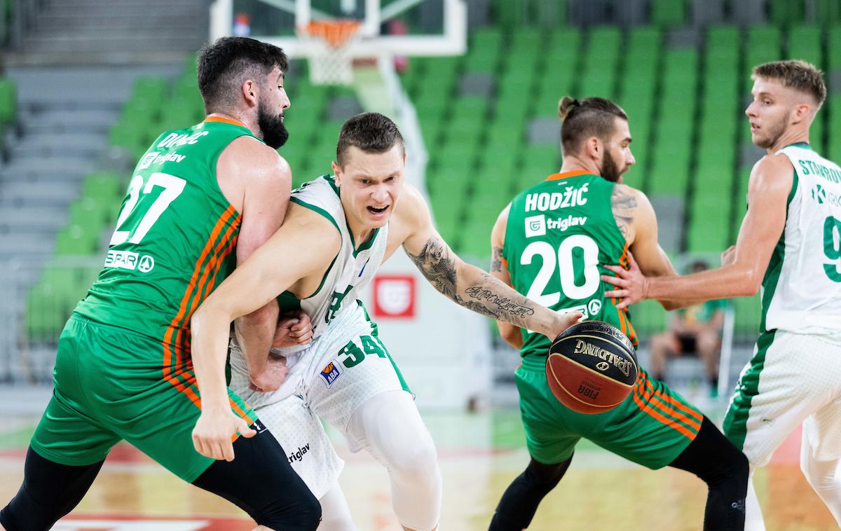 ABA, Cedevita Olimpija - Krka | Olimpija je visoko nadigrala Krko. | Foto Vid Ponikvar