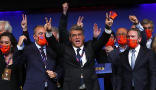 Laporta spet predsednik Barcelone, in njegov cilj je jasen