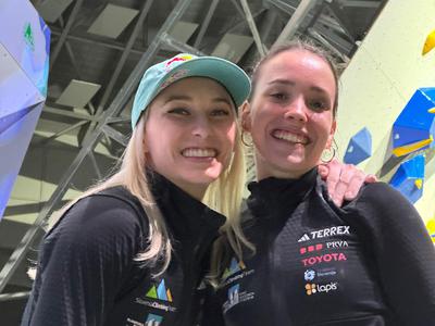 Slovenski uspeh na svetovnem prvenstvu v športnem plezanju: Garnbretova zlata, Rekarjeva srebrna