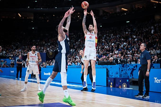 Juancho je v velikem finalu EuroBasketa 2022 zadel kar sedem trojk. | Foto: FIBA
