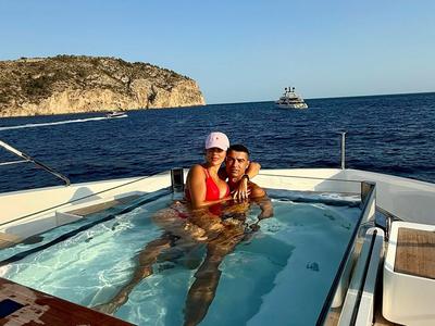 Cristiano Ronaldo delil dopustniške utrinke