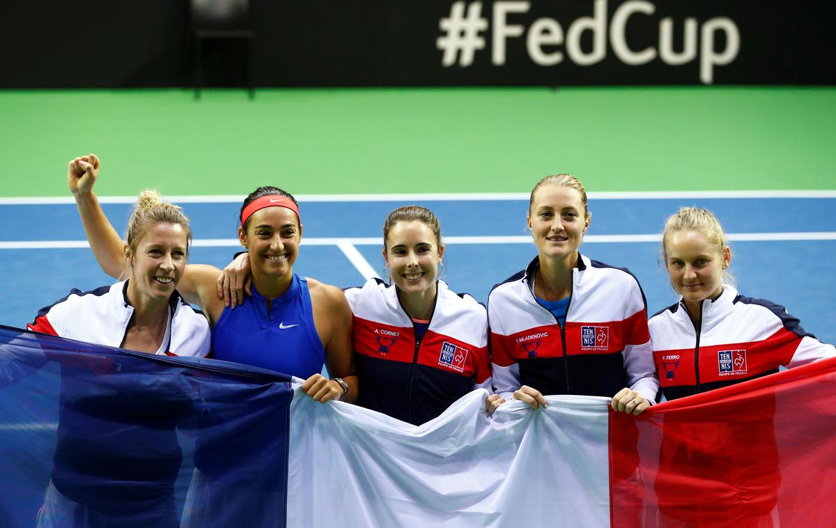 Pokal Fed Francozinje | Francozinje so se uvrstile v polfinale pokala Fed. | Foto Reuters