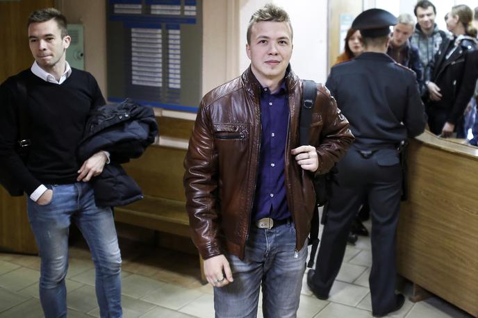 Roman Protasevič | Romana Protaseviča so prijeli v nedeljo popoldne. | Foto Reuters