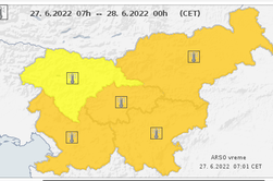 Vroče bo, po Sloveniji velike toplotne obremenitve #video