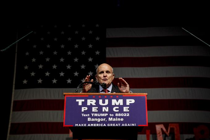 Nekdanji župan New Yorka Rudy Giuliani se ne bi branil položaja pravosodnega ministra. | Foto: Getty Images