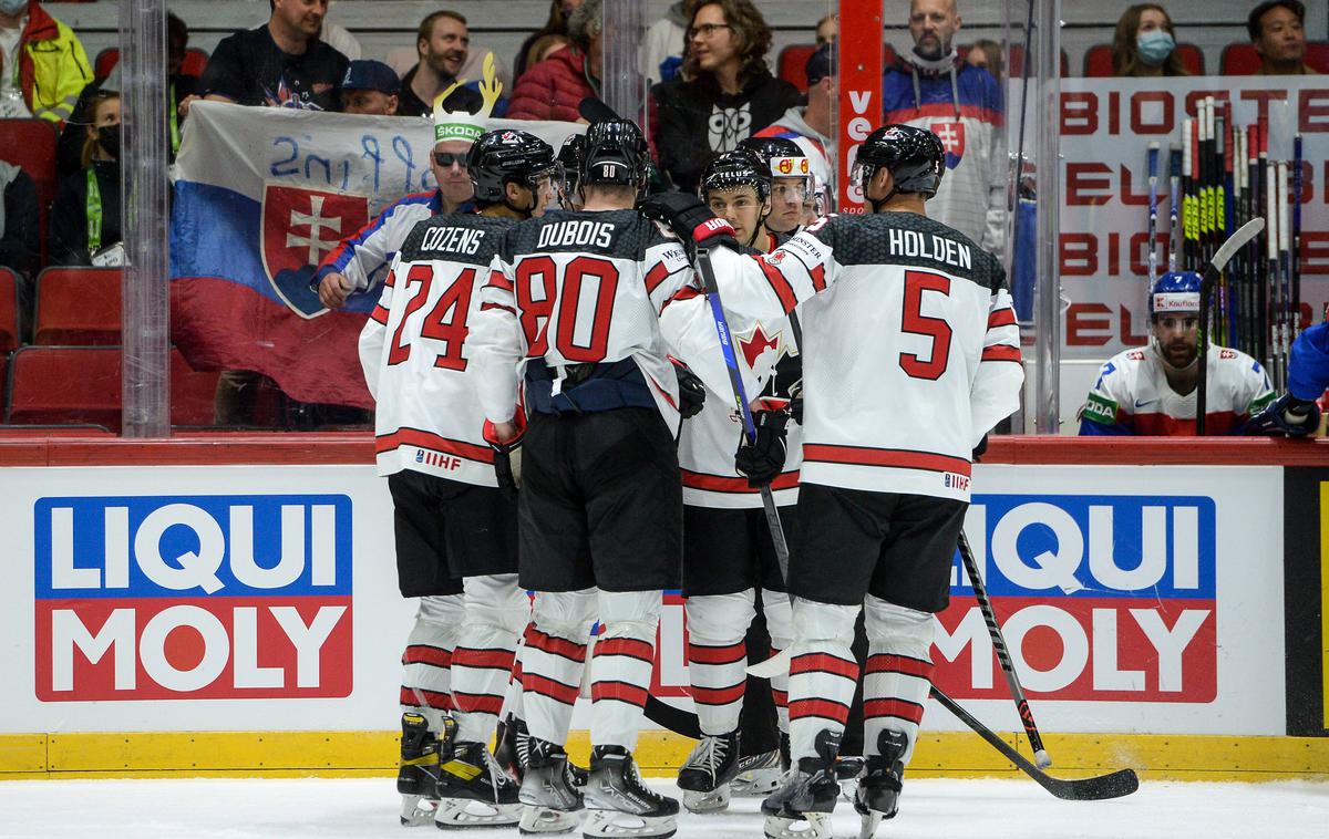 Kanada Slovaška sp v hokeju | Kanadčani so za tretjo zaporedno zmago s 5:1 odpravili Slovake. | Foto Guliverimage