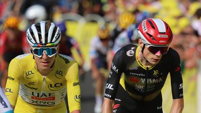 Tadej Pogačar na Touru bije tudi psihološko vojno z Vismo