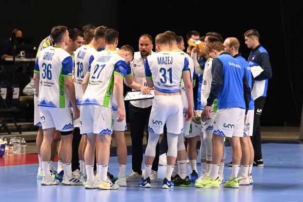 Slovenski rokometaši na EP 2026 proti Fercem, Črnogorcem in Švicarjem