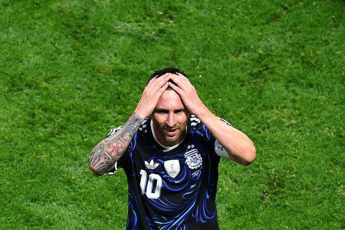 Lionel Messi, Argentina | Lionel Messi je na sredini polfinalni tekmi svetovnega prvenstva v ZDA, Kanadi in Mehiki spisal novo nepozabno zgodbo.  | Foto Reuters