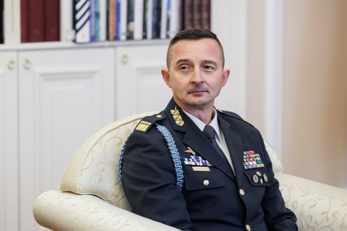 Boštjan Močnik | Predsednica republike Nataša Pirc Musar bo načelnika Generalštaba SV Boštjana Močnika v čin generalmajorja SV slovesno povišala v petek, so danes sporočili z urada. | Foto STA
