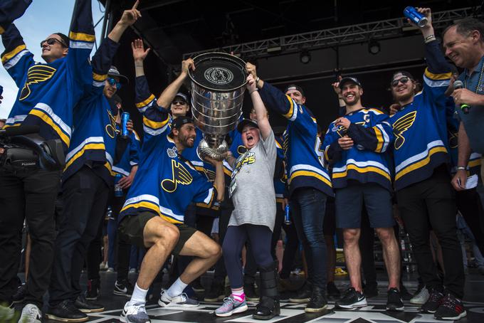 St. Louis Blues parada NHL | Foto: Getty Images