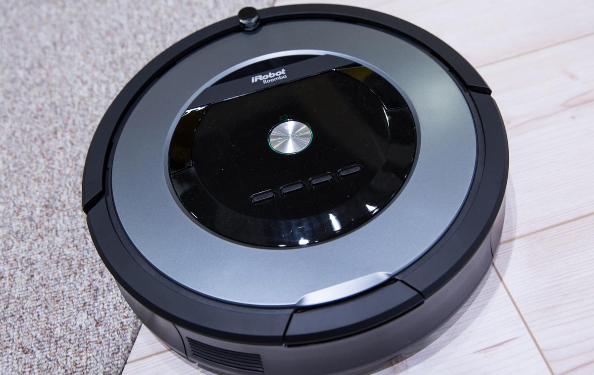 Sesalnik iRobot | Podjetje iRobot je bilo leta 2021 ocenjeno na 3,56 milijarde dolarjev (3,03 milijarde evrov).  | Foto Guliverimage