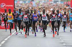 Kenijec Eliud Kipchoge zmagovalec londonskega maratona