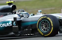 Rosberg na domačem terenu tekmecem pokazal, kdo je favorit
