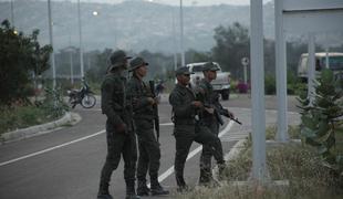 Venezuelska vojska na meji v povišani pripravljenosti