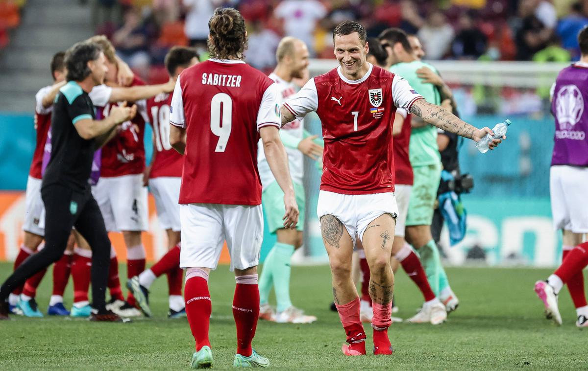 Euro 2021: Avstrija - Ukrajina | Avstrijci se veselijo uvrstitve v osmino finala Eura 2020. | Foto Guliverimage