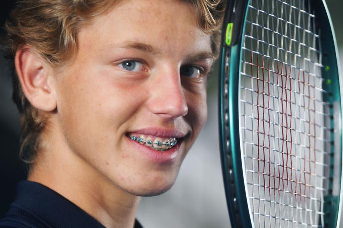 Mladi upi 2025, Žiga Šeško | Žiga Šeško je poskrbel za odmeven uspeh. Nekdanji igralci mu dajejo veliko možnosti, a pravijo tudi, da ga čaka še veliko dela. | Foto Mateja Jordović Potočnik