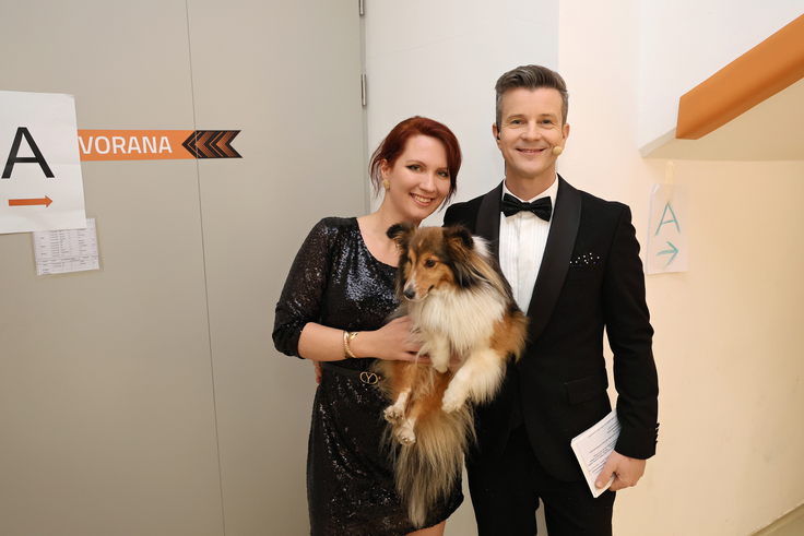 Nina Pečar in Boštjan Romih svojega razmerja ne skrivata več. | Foto: Mediaspeed