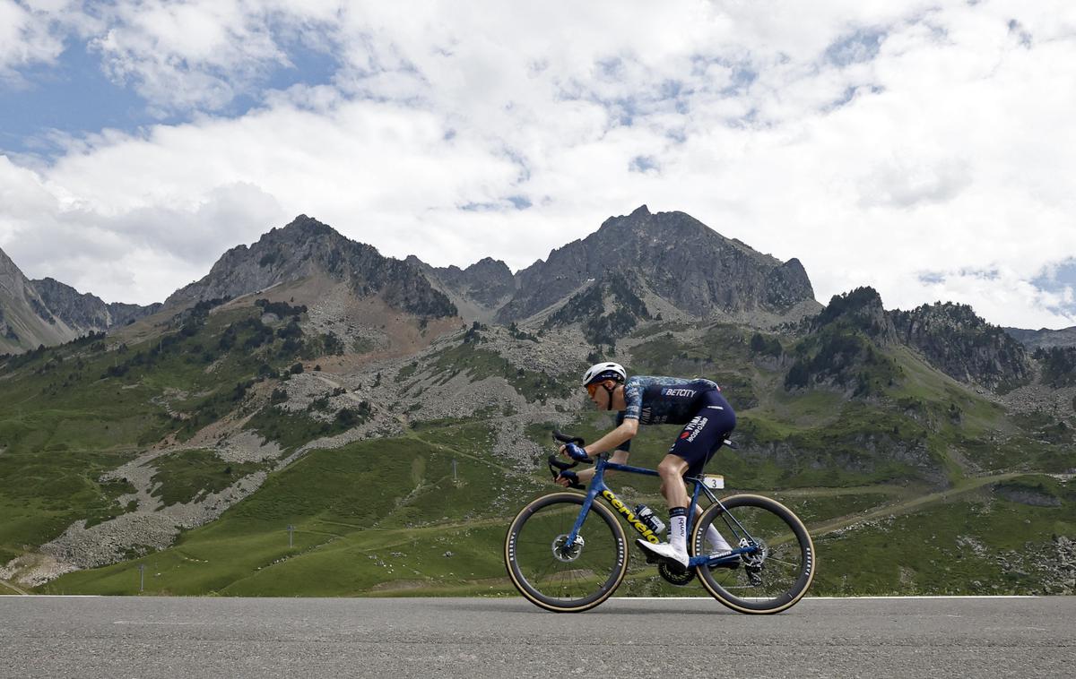 Matteo Jorgenson, TDF 2024 | Matteo Jorgenson je podaljšal pogodbo z nizozemsko ekipo Visma | Lease a Bike. | Foto Reuters
