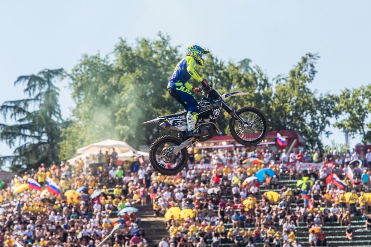 Klemen Gerčar ob koncu tekmovalne kariere. MXGP, Imola, 2019. | Foto: Grega Valančič/Sportida