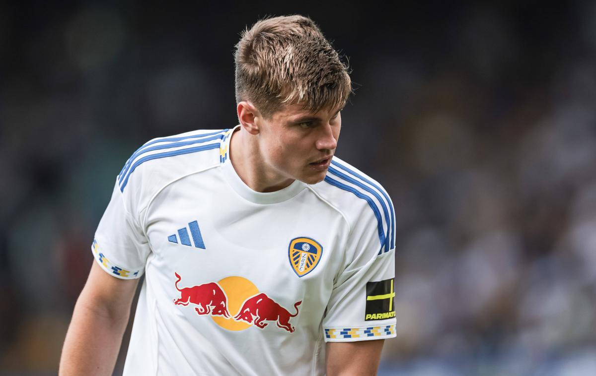Jaka Bijol | Jaka Bijol je svoj edini nastop v dresu Leeds Uniteda vknjižil v angleškem ligaškem pokalu, v angleškem prvenstvu pa greje klop. | Foto Guliverimage