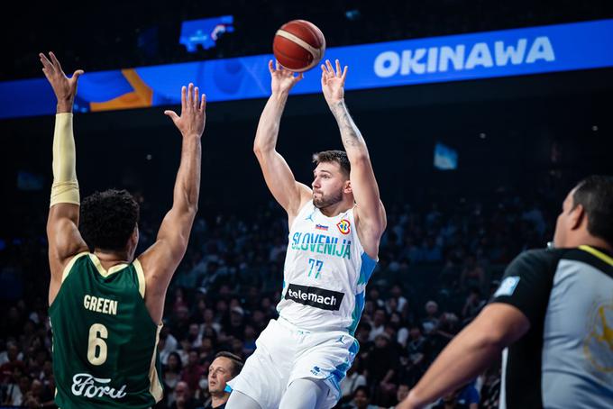 Dončić je dosegel 20 točk. | Foto: FIBA