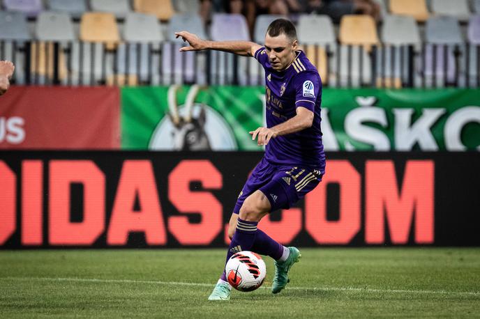 Danijel Šturm | Danijel Šturm je dosegel prvi zadetek v 1. SNL v dresu Maribora in postavil končni rezultat 2:0. | Foto Blaž Weindorfer/Sportida
