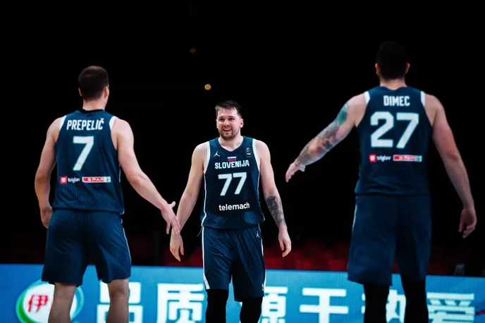 Slovenija Nova Zelandija | Luka Dončić in soigralci so dokazali, da so prava ekipa. | Foto FIBA