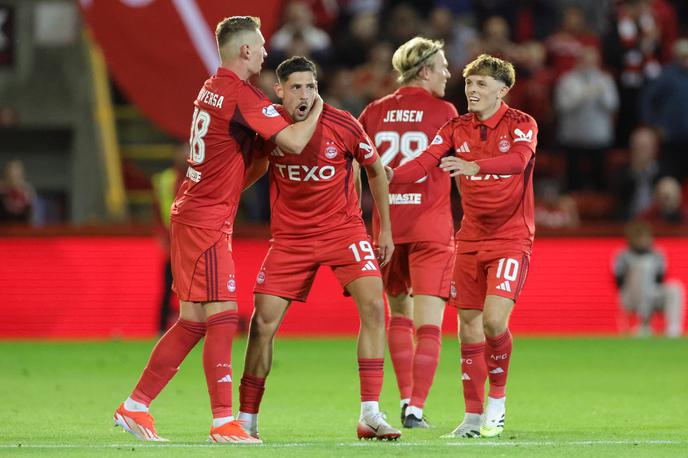 Ester Sokler Aberdeen | Ester Sokler je v 89. minuti zadel za remi Aberdeena z 2:2. | Foto Reuters