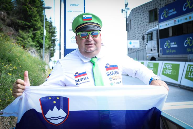 Navijači Golte, Dirka po Sloveniji | Foto: Ana Kovač