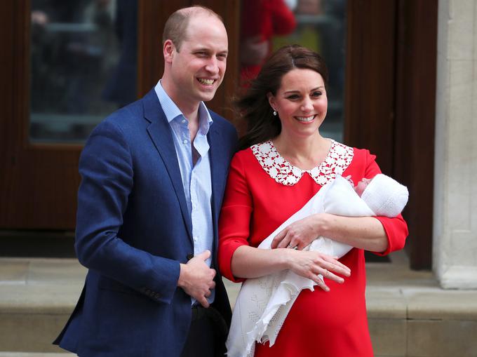 dojenček, Kate Middleton, princ William | Foto: Reuters