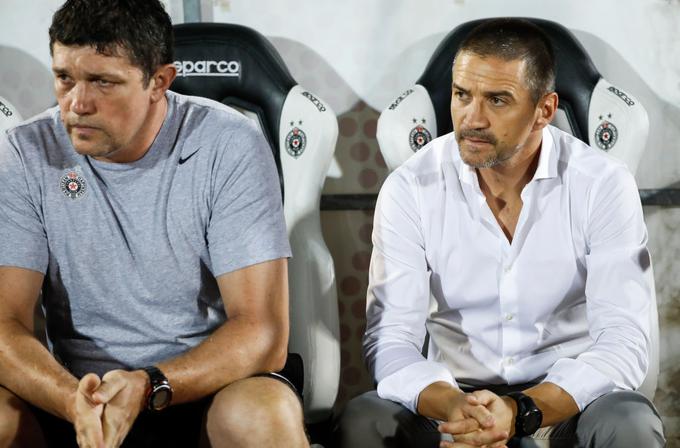 Pri Partizanu je pomagal trenerju Zoranu Mirkoviću (desno). | Foto: Guliverimage/Getty Images