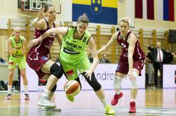 Slovenske košarkarice premagale favoritinje in se zelo približale EP