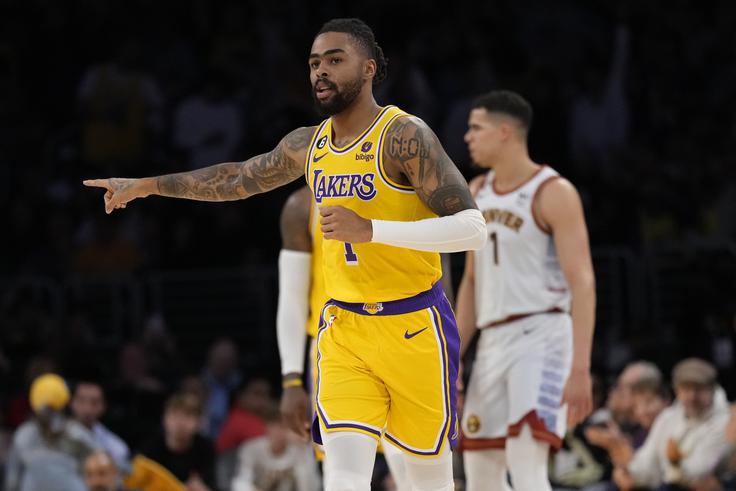 D'Angelo Russell v dresu LA Lakers | Foto: Guliverimage