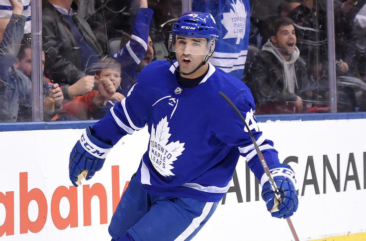 Nazem Kadri, igralec Toronta, je na tekmi proti Kraljem dosegel dva gola. | Foto: Gulliver/Getty Images