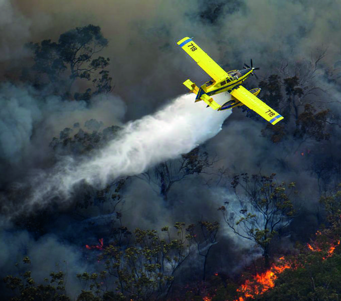 letalo gašenje gasilci požar | Foto: AirTractor