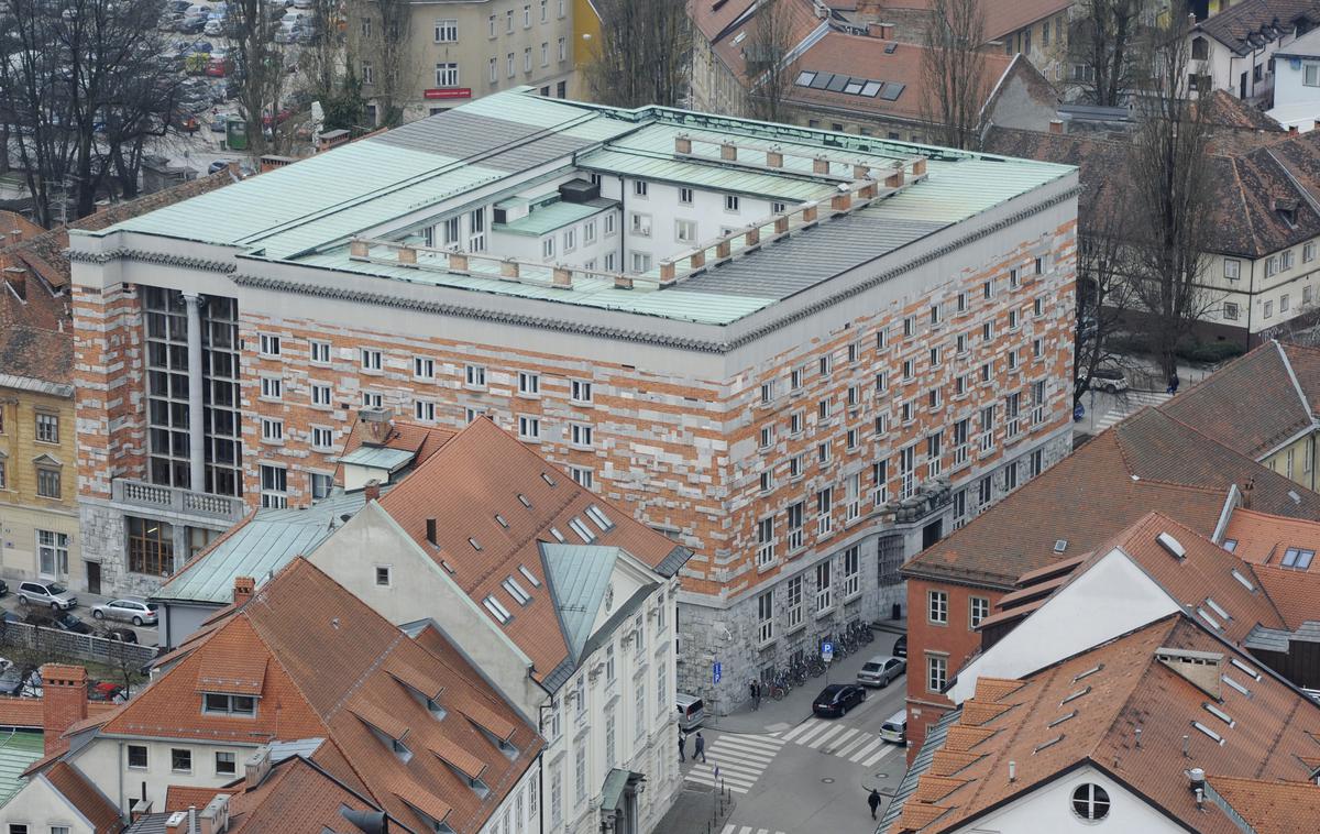 Narodna in univerzitetna knjižnica v Ljubljani | Stanje projekta NUK II je nespremenjeno že vse od leta 2014, ko je bila končana idejna faza projekta. Nadaljevanje je odvisno od zagotovitve finančnih virov. | Foto Bor Slana