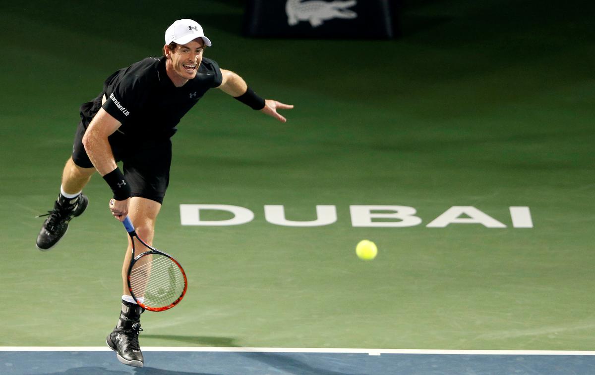 Andy Murray Dubaj | Foto Reuters