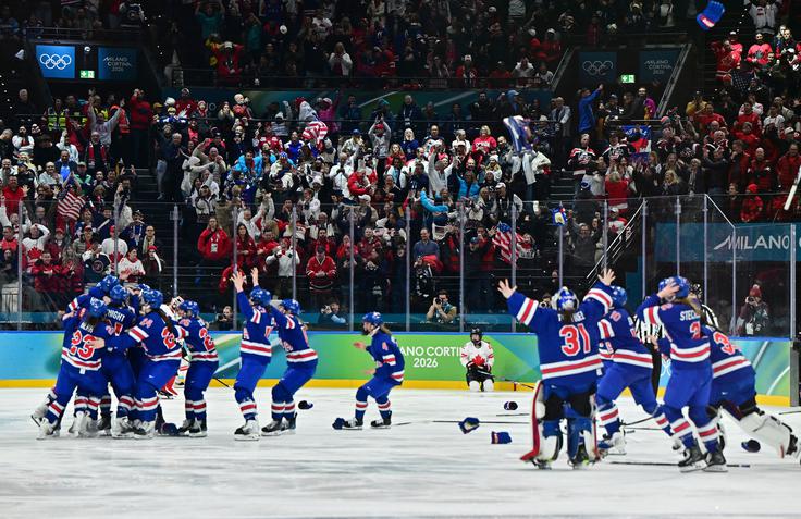 Američanke se veselijo olimpijskega naslova. | Foto: Reuters