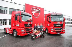MAN TGX 18.480 – srce dirkaške logistike Ducatija