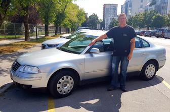 Avtomobila noče prodati: Dolenjec je z VW passatom prevozil 600 tisoč kilometrov #foto