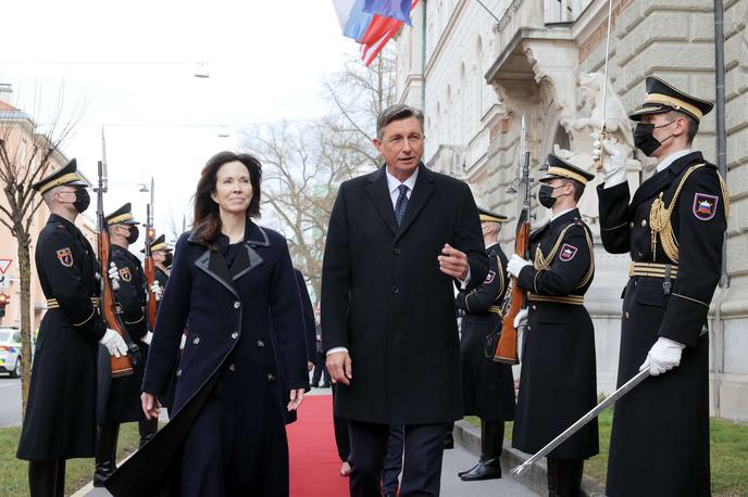Borut Pahor | Ameriški predsednik Joe Biden je Harpootlianovo na veleposlaniški položaj imenoval julija lani, kot veleposlanica ZDA v Sloveniji je uradno zaprisegla 30. decembra. | Foto STA