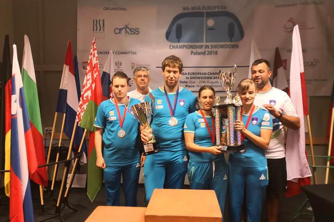 Zidar evropski podprvak, Slovenija bronasta