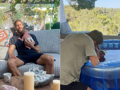 Didžej Calvin Harris se je razveselil naraščaja, s fotografijo ženine placente šokiral sledilce