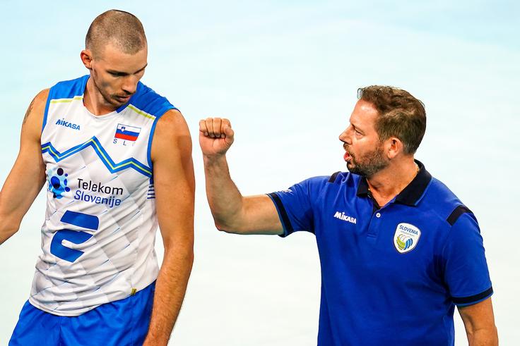 Slovenski selektor Alberto Giuliani lahko računa na vse igralce.  | Foto: Matic Klanšek Velej/Sportida