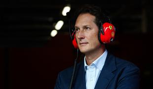 Hamiltonu in Leclercu ostre besede predsednika Ferrarija