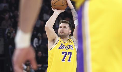 V živo: Lakers in Dončić se (še) mučijo